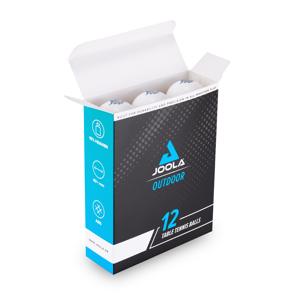 JOOLA Table Tennis Ball Outdoor 12-Pack