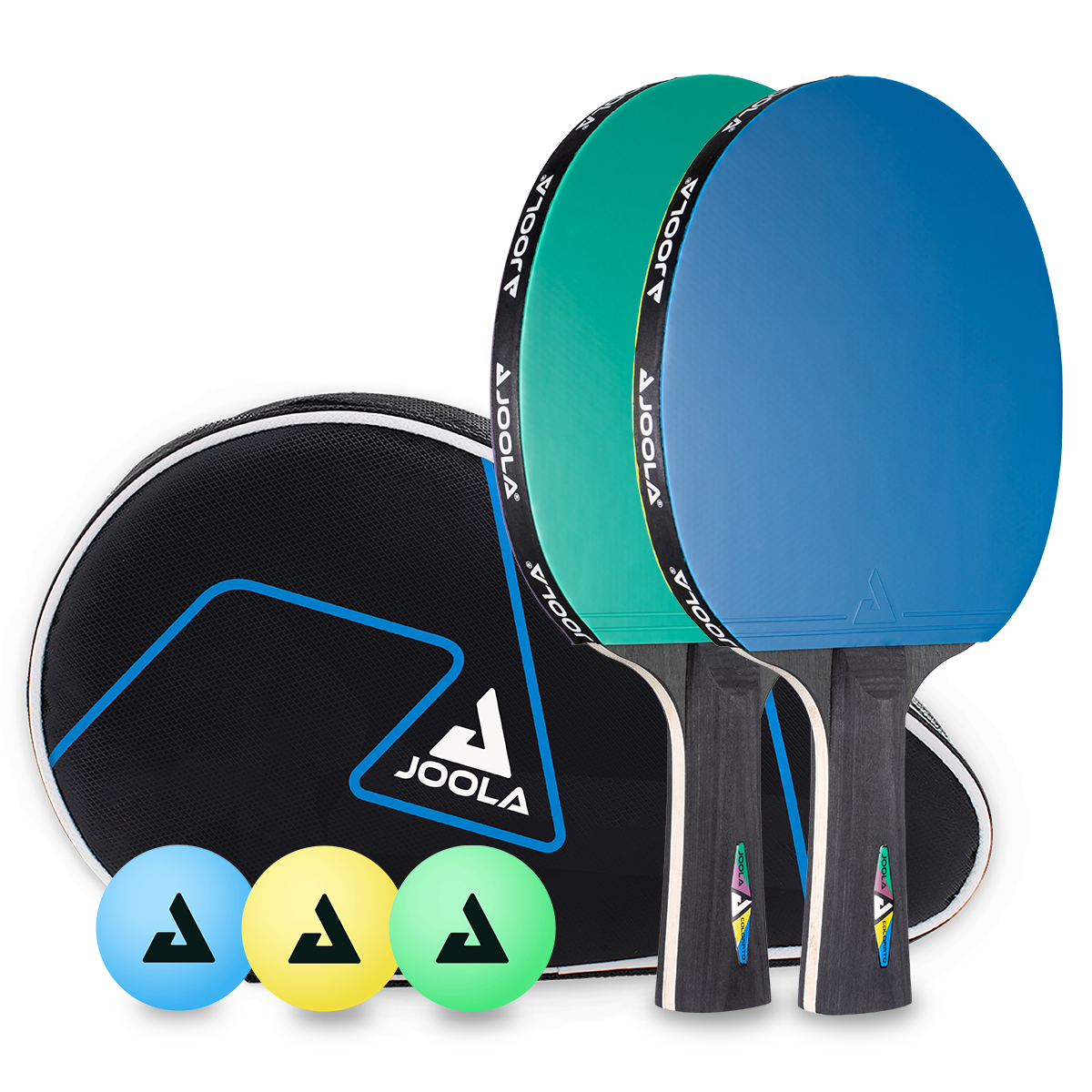 JOOLA Table Tennis Set DUO Colorato