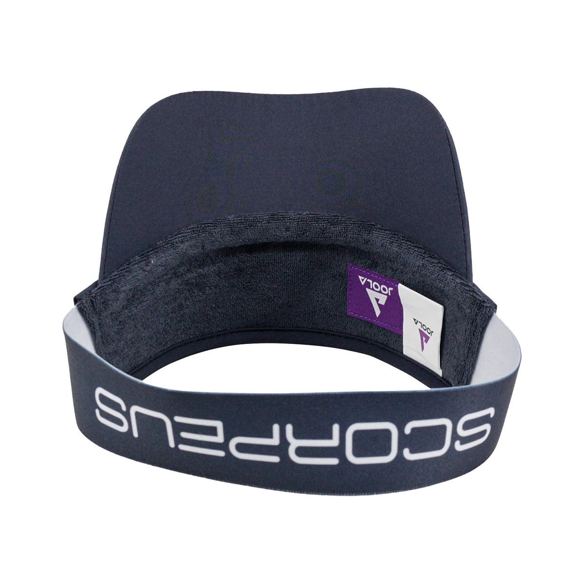 Seitenansicht des JOOLA VISOR-Kappe SCORPEUS, verdeutlicht die schlanke Form.