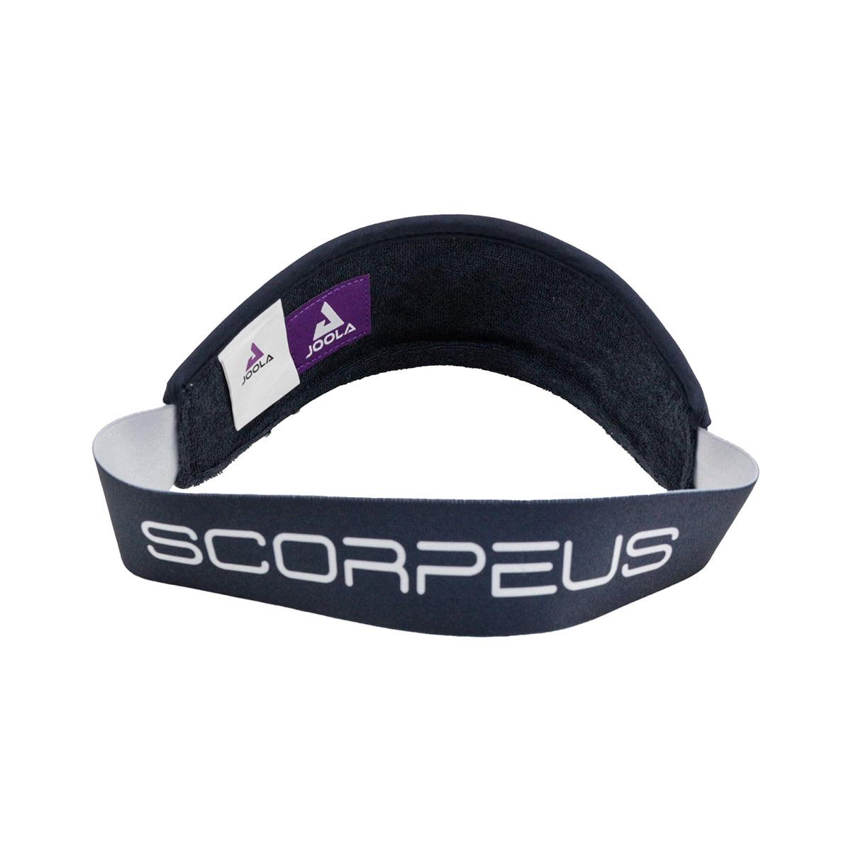 Griffbereich des JOOLA VISOR-Kappe SCORPEUS, zeigt die ergonomische Form für Komfort.