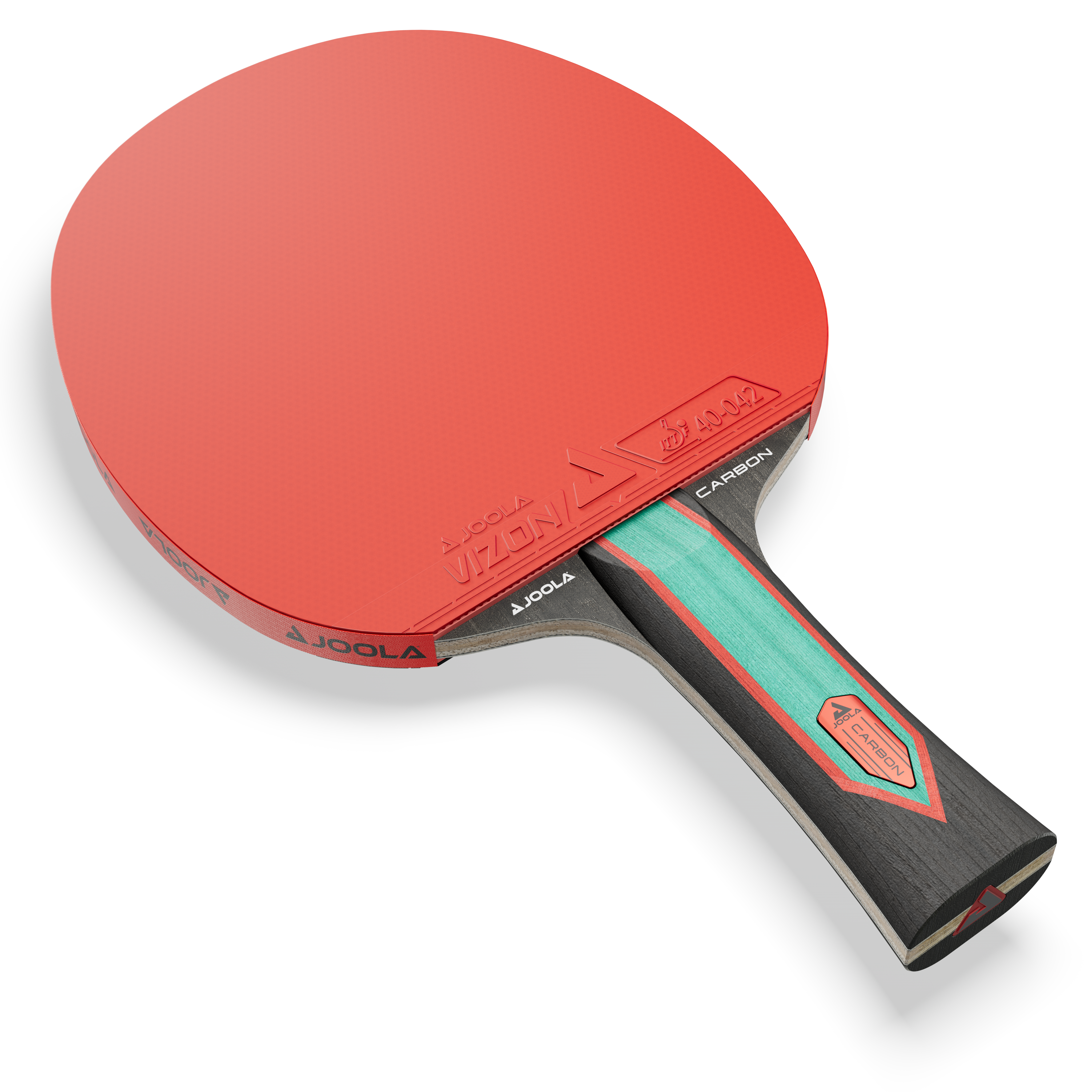 JOOLA Table Tennis Racket Red Carbon Control 