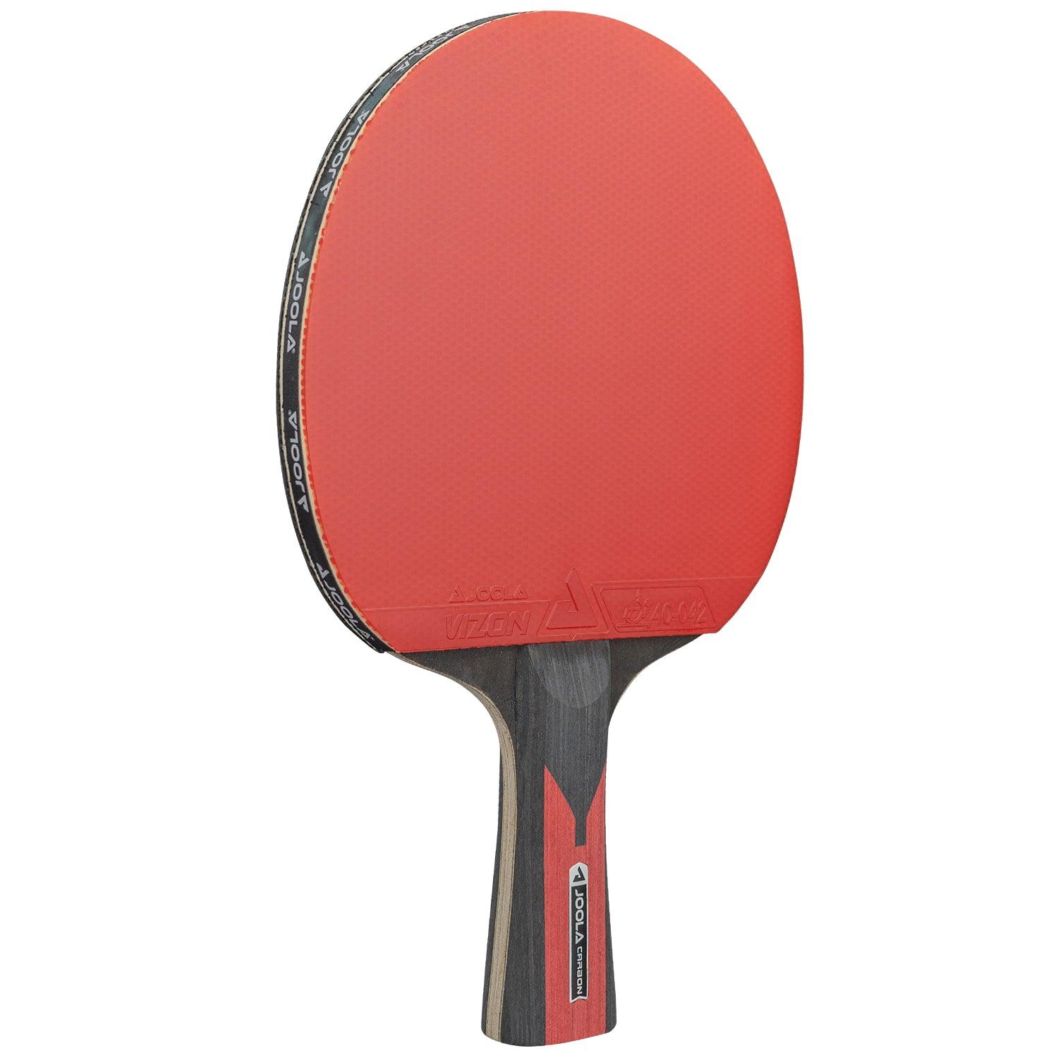 Detailaufnahme des JOOLA TISCHTENNIS-SET DUO CARBON, zeigt die Oberfläche und Struktur.